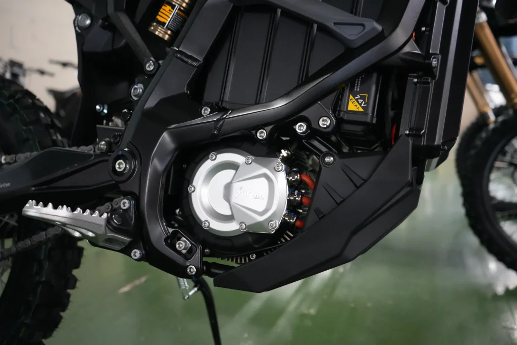 2026 Ultra Bee HP electric dirt bike in Carbon Black