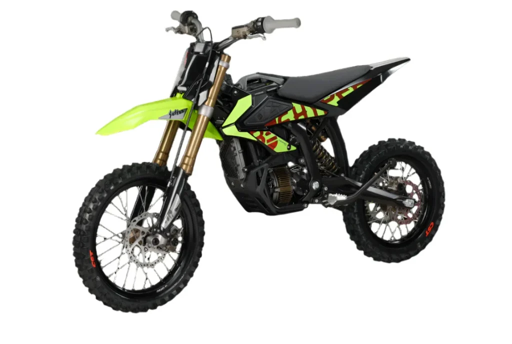 2025 Surron Hyper Bee youth electric dirt bike in Green