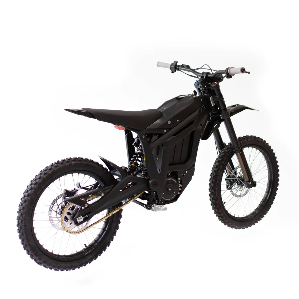 Talaria Sting MX4 forged frame and DNM suspension