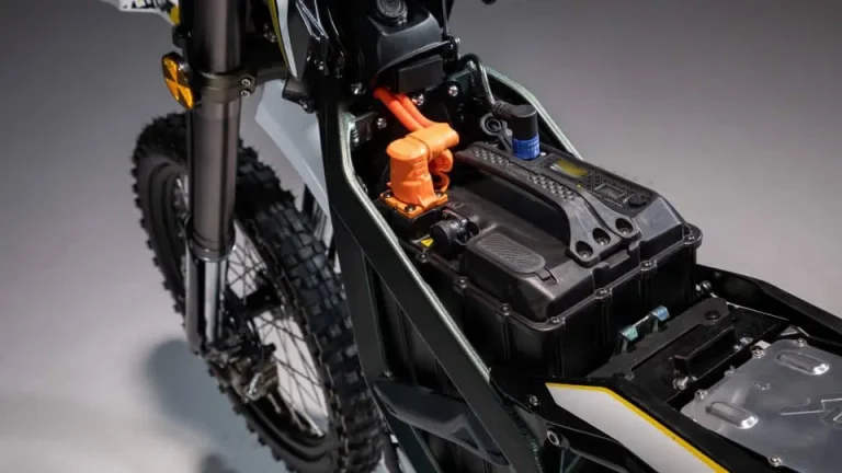 Surron Ultra Bee electric dirt bike riding off-road